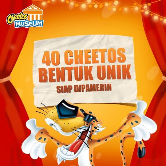 Main Ke Museum Cheetos Pertama di Indonesia Yuk, Cuma Sampai 10 November 2019!
