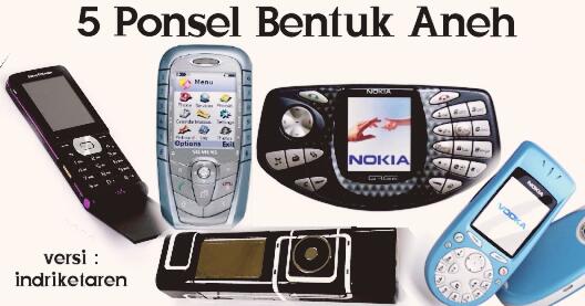 5 Ponsel Jadul Berbentuk Aneh, Kamu Pernah Punya Yang Mana?