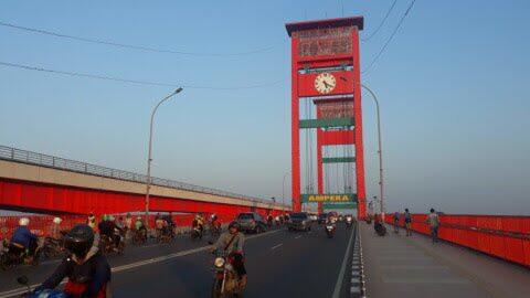 Sejarah Jembatan Ampera Merah Palembang, yang Belum Banyak Diketahui!
