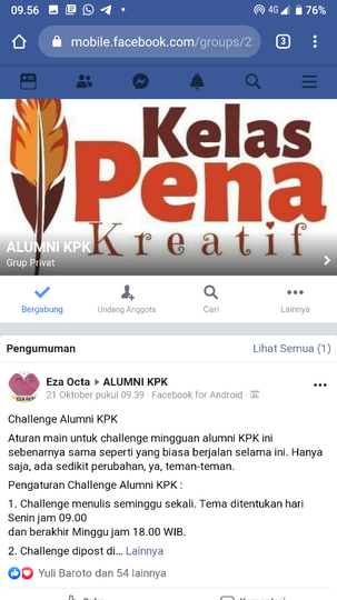 Jadi Bagian Alumni KPK? Bangga donk!