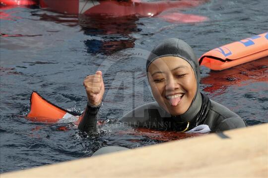 Kompetisi Sabang Freediving Internasional Diramaikan 40 Atlet dari 17 Negara