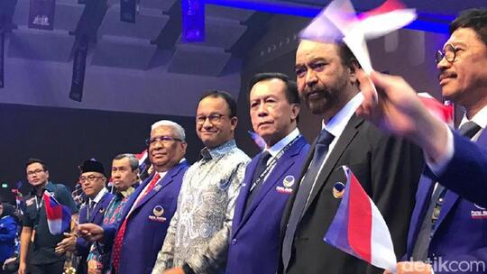 Tepuk Tangan Menggema di Kongres NasDem Saat Nama Anies Disebutš„