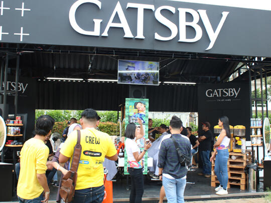 Potret Pengunjung HobbyGround yang dibuat Ganteng di booth GATSBY