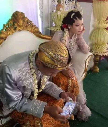Viral, Moment Pernikahan Absurd dan Bikin Ngakak! Ranjang Rubuh Karena Apa Ya?