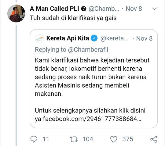 Video Kereta Berhenti Karena Masinis Jajan Viral, Pentingnya Cek Sebelum Menghujat