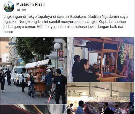 Angkringan Indonesia Khas Jogja Viral Di Jepang
