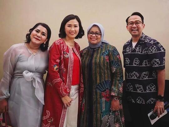 Lama Menghilang, Veronica Tan Muncul Bersama Istri Anies Baswedan