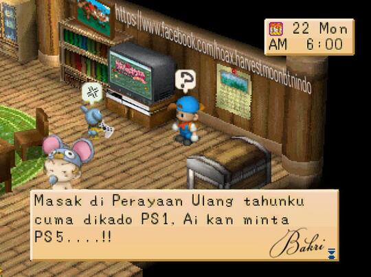Hal Konyol dan Aneh Pernah Kamu Lakukan Di Saat Main HarvestMoon BTN