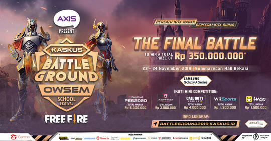 Grand Final KASKUS Battleground, Yuk Mabar di Summarecon Mall Bekasi!
