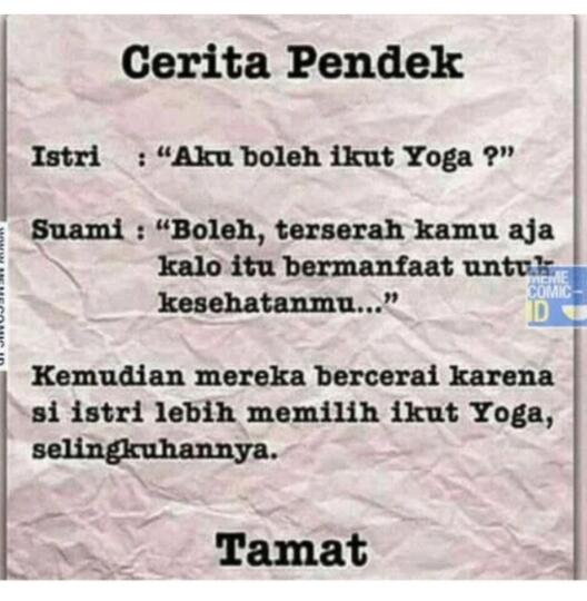 Balada Obrolan Para Pasutri, Miris! tapi Bikin Ngakak Kejer, Awas Jangan di-Tiru!