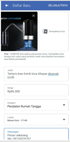 Cara Dropship di Facebook Tanpa Modal (Transaksi aman, Pembeli bayar lewat kurir)
