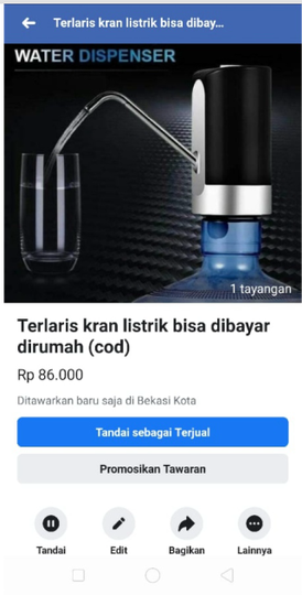 Cara Dropship di Facebook Tanpa Modal (Transaksi aman, Pembeli bayar lewat kurir)