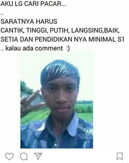 Kocak! Deretan Status "Sombong" Ini Bikin Perut Mules, Halu?