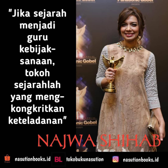 30 Ide Quotes Kata Kata  Bijak  Najwa  Shihab  Plarga 