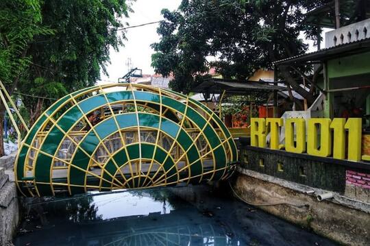 Usai Ketupat dan Krendang, Anies Pamerkan Jembatan Kerang Hijau di Koja