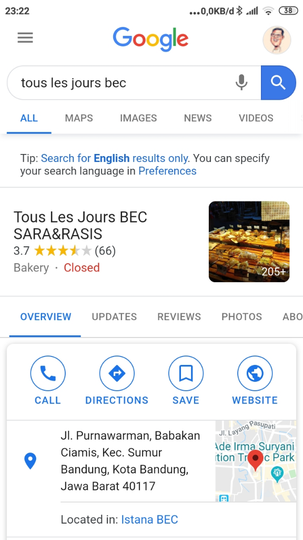 Tak Hanya Bintang Satu, di Google TOUS Les JOURS Berubah Jadi 'Kadrun' Hingga 'RASIS'
