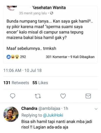 6 Komentar Netizen Ini Lucu dan Nyeleneh Banget! Dijamin Ngakak Guling-guling