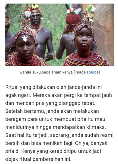Tradisi Bertukar Pasangan Di Afrika, Kepoin Yuks!