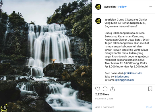 Musim Hujan, Anak Gunung Liburan Kemana?