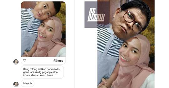 Bikin Ngakak, Minta Editin Foto, Tapi Malah Ancur!