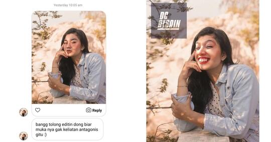 Bikin Ngakak, Minta Editin Foto, Tapi Malah Ancur!
