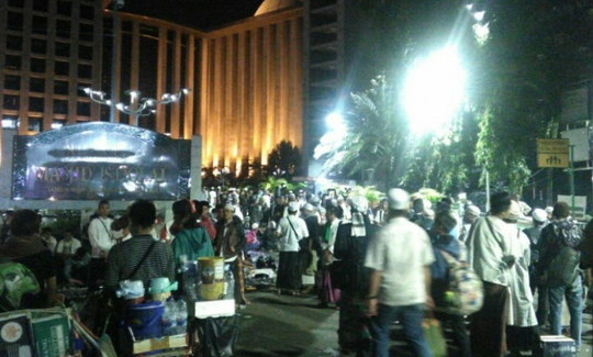Reuni 212: Hari Ini Massa Bergerak dan Menginap di Masjid, Hotel