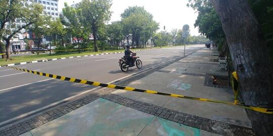 Ada Dua Korban Luka, Ledakan Monas Diduga Karena Granat Asap