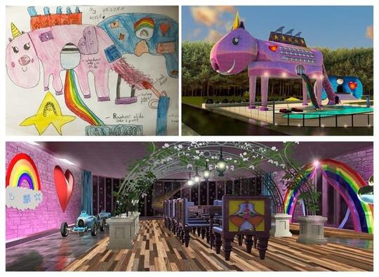 Tak Butuh Desainer Handal, Desain Rumah Unik Ini Justru Hasil Gambaran Anak Kecil!