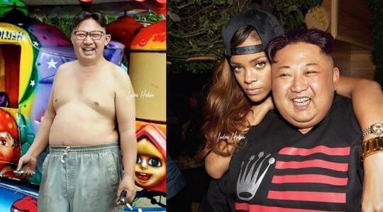 6 Foto Editan Seleb Internasional Ini Nyeleneh dan Tampak Nyata, Ada Kim Jong Un Juga