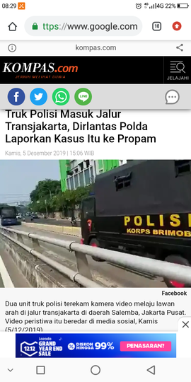 Truk Polisi Masuk Jalur Transjakarta, Dirlantas Polda Laporkan Kasus Itu ke Propam