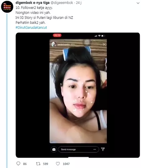 Selain Harley Davidson, Dirut Garuda Punya Selingkuhan Pramugari? Ada Videonya