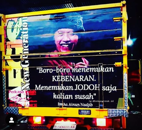 Lukisan di Trukmu Adalah Idolamu, Kagumilah 7 Artis Idola Supir Truk Ini!