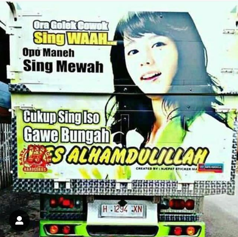 Lukisan di Trukmu Adalah Idolamu, Kagumilah 7 Artis Idola Supir Truk Ini!