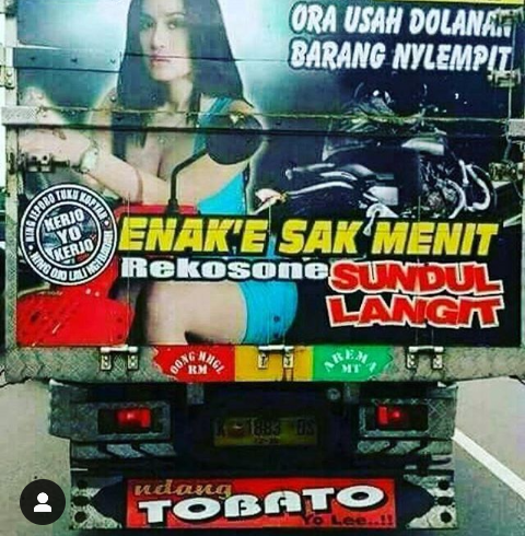 Lukisan di Trukmu Adalah Idolamu, Kagumilah 7 Artis Idola Supir Truk Ini!