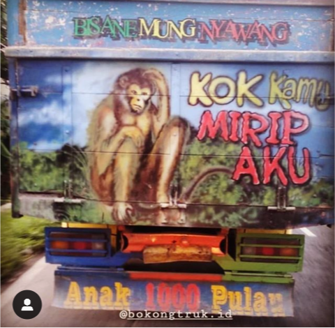 Lukisan di Trukmu Adalah Idolamu, Kagumilah 7 Artis Idola Supir Truk Ini!