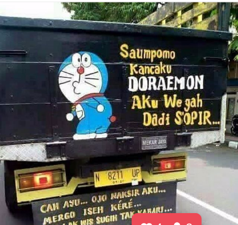 Lukisan di Trukmu Adalah Idolamu, Kagumilah 7 Artis Idola Supir Truk Ini!
