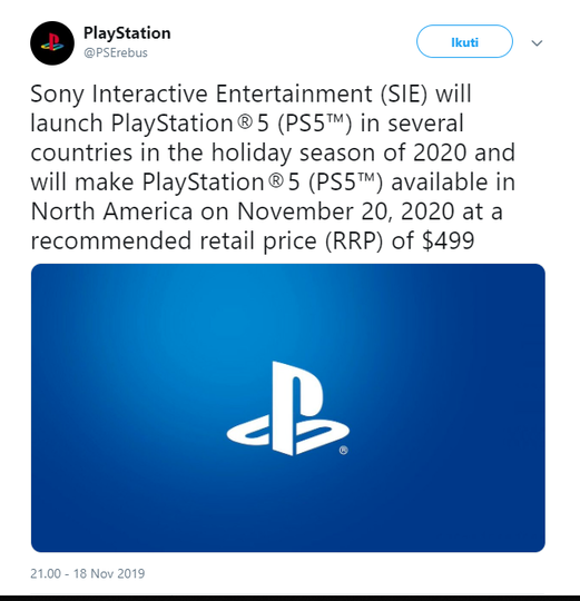 retail price for ps5