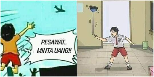 Ilustrasi Berikut Menggambarkan Betapa Indahnya Masa Kecil Sebelum Ada Smartphone