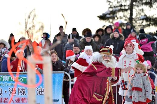 Ga Cuma Atlet, Santa Claus pun Juga ada Olimpiadenya!!