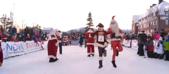 Ga Cuma Atlet, Santa Claus pun Juga ada Olimpiadenya!!