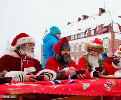 Ga Cuma Atlet, Santa Claus pun Juga ada Olimpiadenya!!