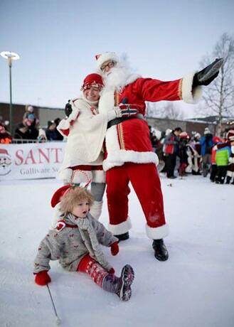 Ga Cuma Atlet, Santa Claus pun Juga ada Olimpiadenya!!