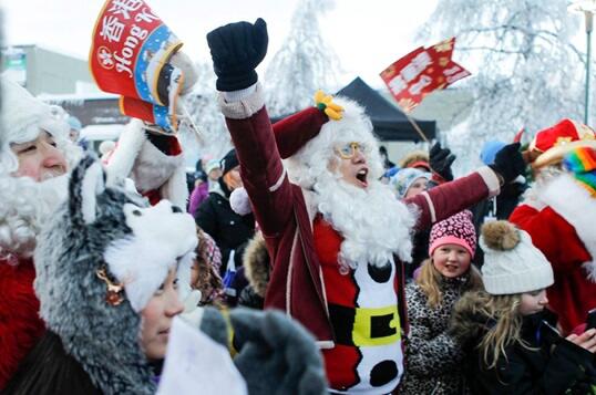 Ga Cuma Atlet, Santa Claus pun Juga ada Olimpiadenya!!