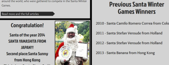 Ga Cuma Atlet, Santa Claus pun Juga ada Olimpiadenya!!