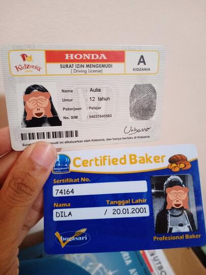 Kocak! Pria Ini Gagal Ngibulin Polisi Saat Kena Tilang Dengan Kasih SIM Kidzania