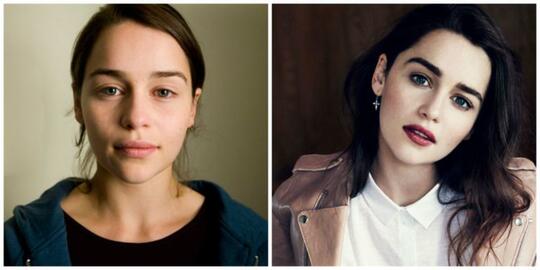 Beginilah Wajah Artis Hollywood Tanpa Make Up, Dari Lady Gaga Sampai Emma Watson
