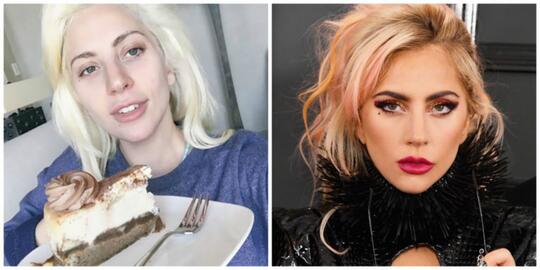 Beginilah Wajah Artis Hollywood Tanpa Make Up, Dari Lady Gaga Sampai Emma Watson