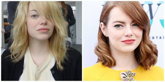 Beginilah Wajah Artis Hollywood Tanpa Make Up, Dari Lady Gaga Sampai Emma Watson