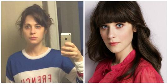 Beginilah Wajah Artis Hollywood Tanpa Make Up, Dari Lady Gaga Sampai Emma Watson