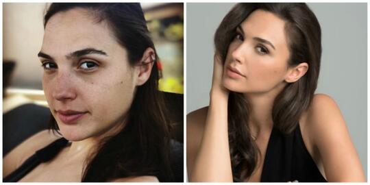 Beginilah Wajah Artis Hollywood Tanpa Make Up, Dari Lady Gaga Sampai Emma Watson